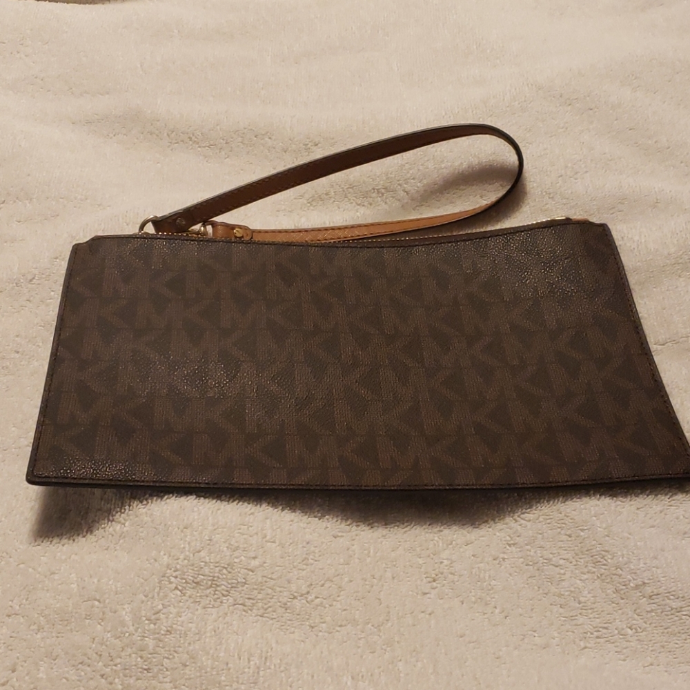 MK Monogram Wristlet